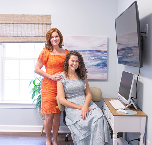 Heather Shelton Roberts and Abbie Harris