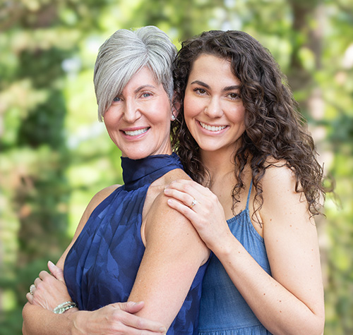 Michele Rosenthal and Jeanne Hogan