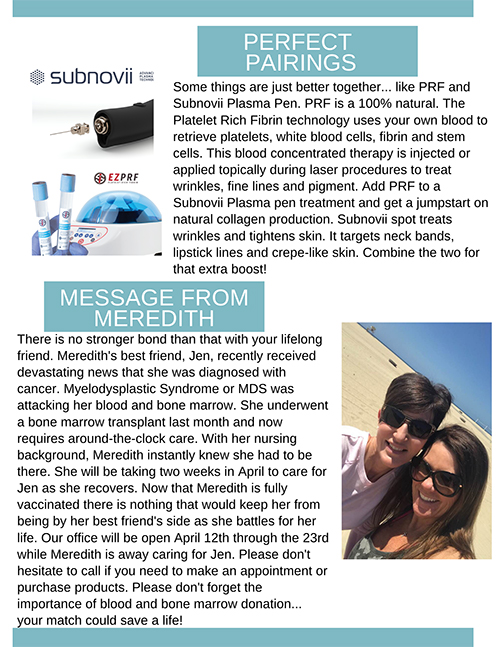 April 2021 Newsletter